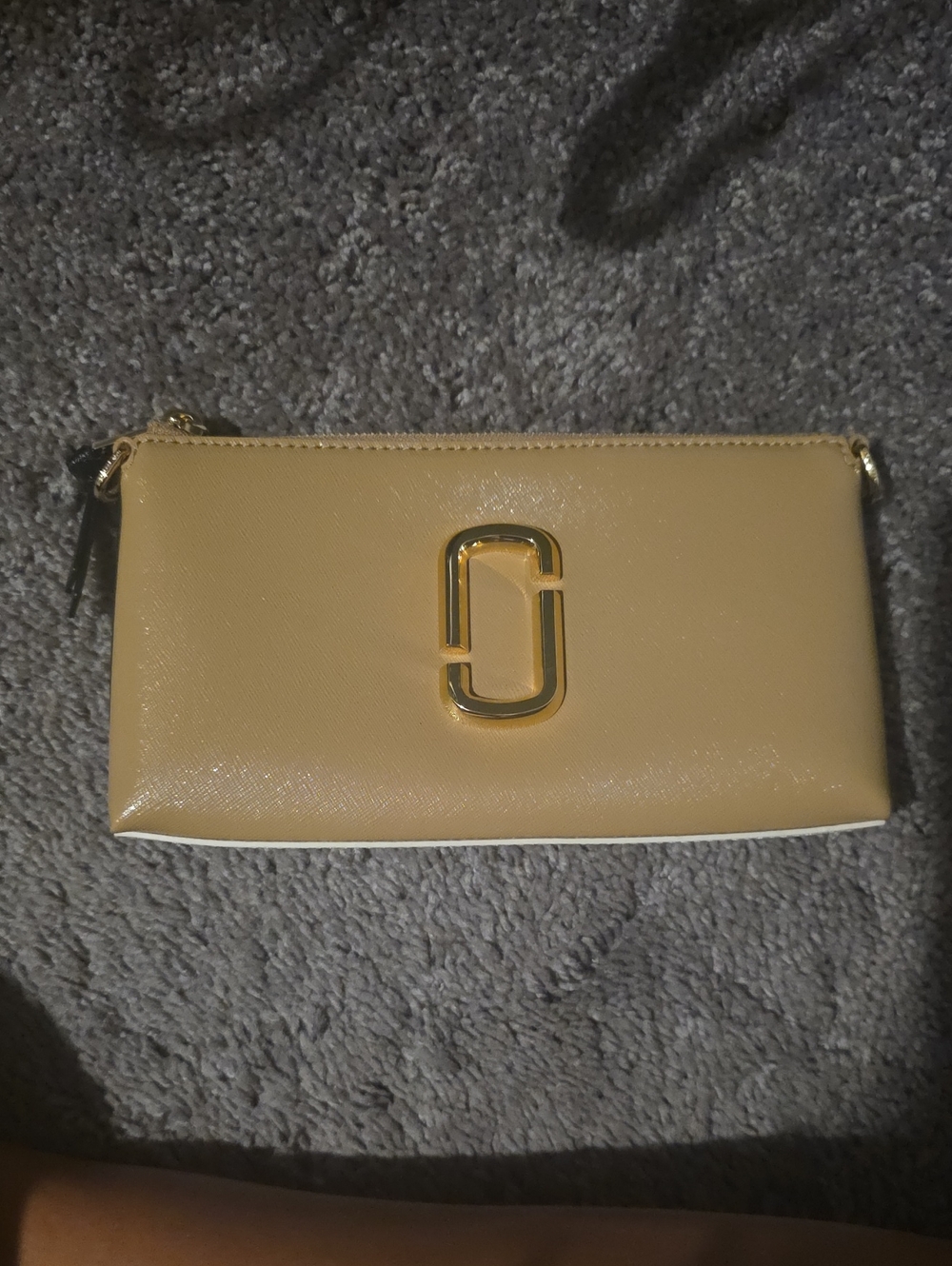 Marc JACOBS Yellow Crossbody /Shoulder Bag with Gold Hardware
